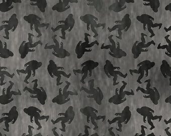 264 OR 1 Bigfoot Charcoal Fabric - In the Beginning - Priced by the 1/2 yard - APNSH