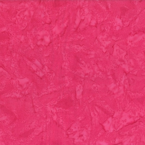 Wilmington Rock Candy 2678 331 Medium Pink Batik - Washed Solid Batik -  Priced by the half yard