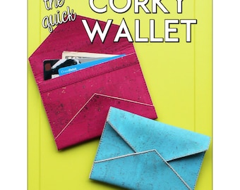 The Quick Corky Wallet by Sassafras Lane Designs - Printed Pattern