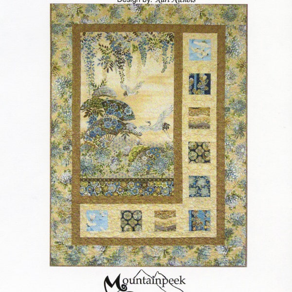 Panel Quilt Pattern - Sidelights by Kari Nichols for Mountain Peek Creations - 302