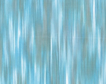 Fleurish Fabric - Striated Line Fabric by KANVAS Studio - 5619 58 Seafoam Blue - Priced by the 1/2 yard