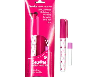 Sewline Temporary Glue - Glue Pen - Water soluble  - English Paper Piecing - Pen & Refills sold separately