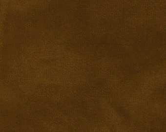 Color wash Woolies Cotton Flannel Fabric - Faux Wool - Maywood Studios Chestnut Brown F9200 A  - Priced by the 1/2 yard