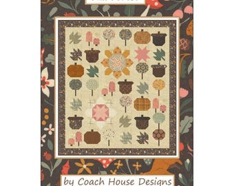Quilt Pattern - Fall Forest - Coach House Designs CHD 2441 - DIY