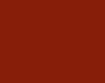 Paintbrush Studio Painters Palette Solid Cottons 121 135 Vintage Red - Priced by the half yard