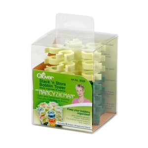Stack N Store Bobbin Holder - Holds up to 30 Bobbins - Clover 9508 - Bobbins NOT Included