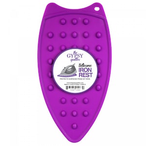 Quilter Iron Rest - Silicone Pad - Purple TGQ021 - Sold by the each