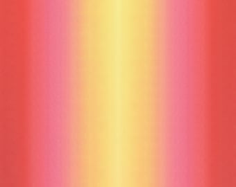 Gelato Ombre Fabric - MAS 11216 RPS - pink & yellow - Mirror Ombre Multi-Shading - Elite Studio - Priced by the 1/2 yard
