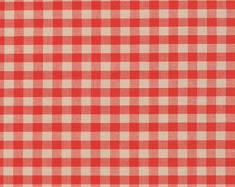 Crawford Gingham Terracotta SB 14300D 35 - Gingham Print 1/4 inch - Kaufman - Priced by the half yard