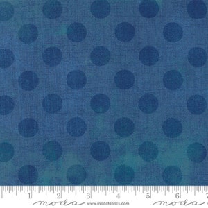 Grunge Hits the Spot 30149 56 Dark Sea Blue BasicGrey für Moda Fabrics - 1/2 Meter