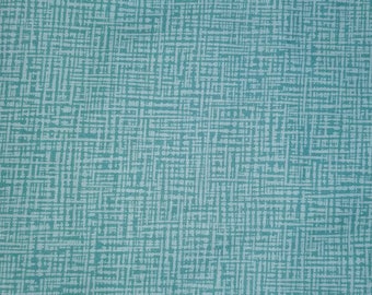Textured Graphic Fabric - Straight Grain Collection - Patrick Lose Fabrics  - SG1001-019 Aqua - Priced by the Half yard