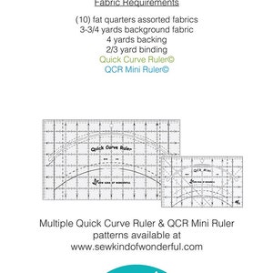 Mod Lily Quilt Pattern Featuring Quick Curve Rulers Sew Kind - Etsy