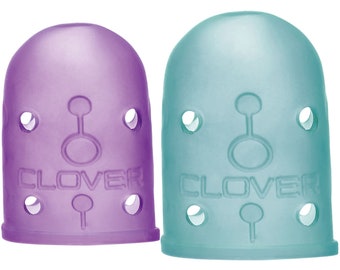 Clover Flexible Thimble Sheath - 2-per package - Choose Size Set