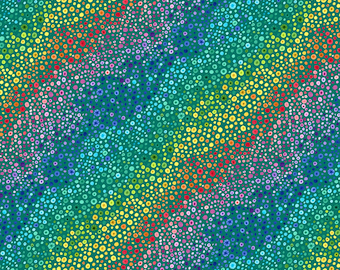 Bubble Up 7635 474 Teal - Wilmington Essentials -  Priced by the half yard