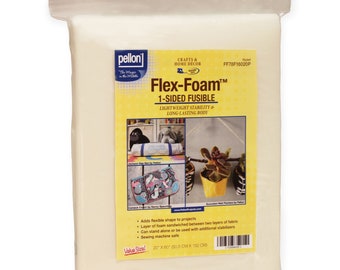 Pellon Flex Foam Craft & Home Decor Stabilizer - Precut 60"x20" - Sold by the Package - Sew-in or Fusible Options