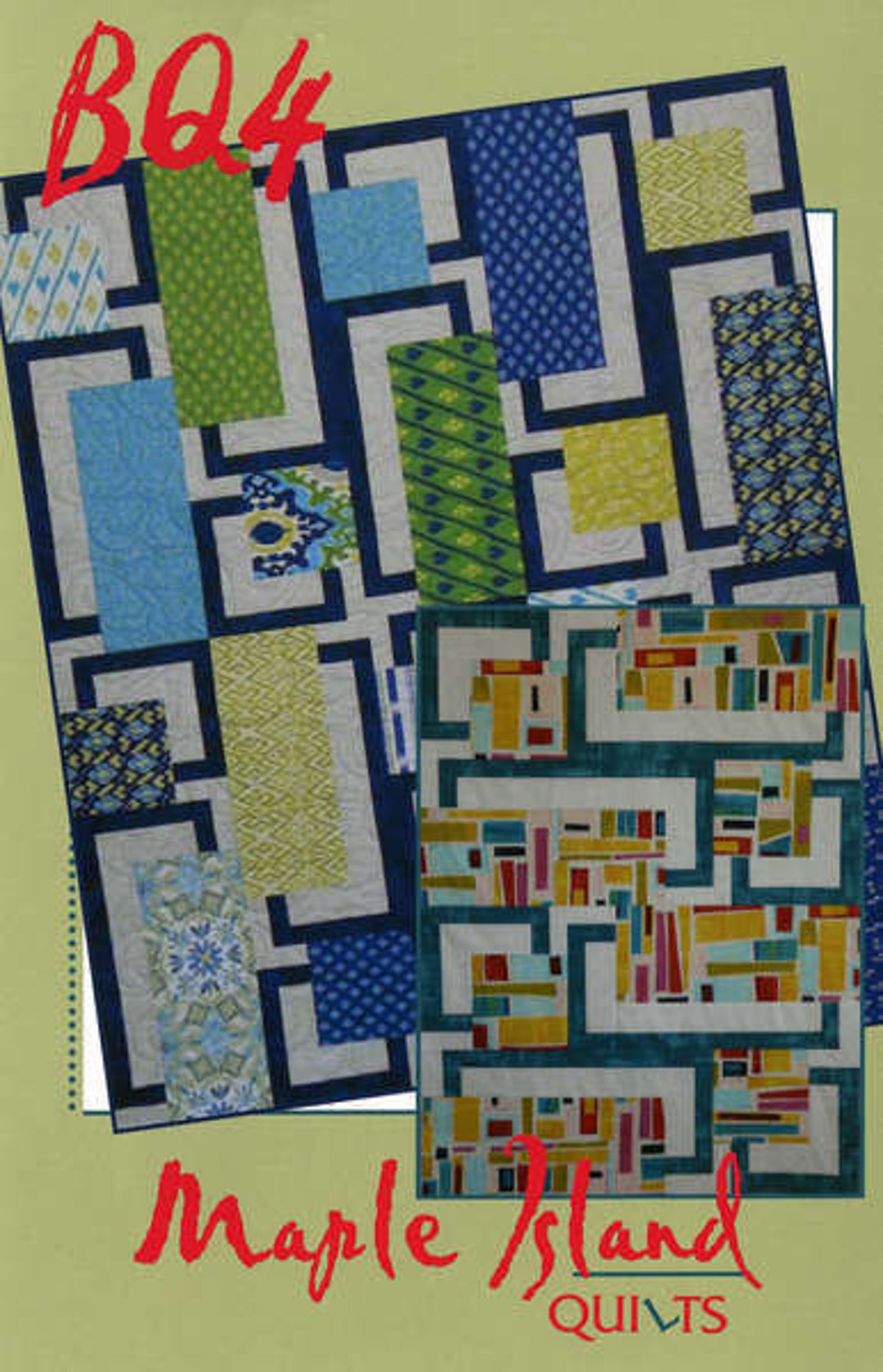 Quilt Pattern BQ4 by Debbie Bowles for Maple Island Quilts Etsy