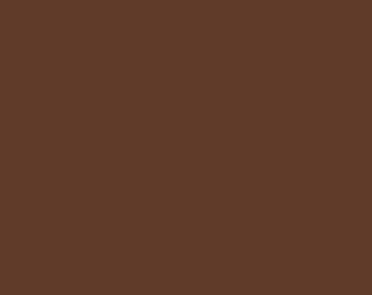 Brown Solid Fabric - Soho Chestnut Solid - Timeless Treasures - Priced by the 1/2 yard