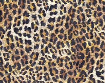 PNB Safari Cheetah Print 5474 NE - Safari collection Steve Burgess - Priced by the 1/2 yard