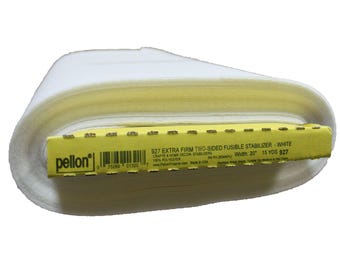Pellon 927F Double Sided - Extra Firm Fusible Interfacing Stabilizer - Priced by the Half Yard x 20-Inch wide