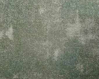 Moda Grunge Glitter - Winter Spruce 30150 429GL Glitter Dark Green - Priced by the half yard