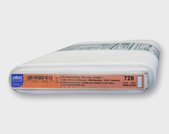 Wonder Under Pellon 725 Heavy Duty Fusible Polyester Interfacing - Priced by the yard x 17-inch wide