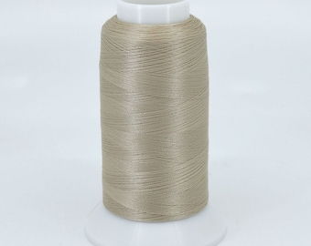 Superior Thread - Bobbin Thread, Applique, Quilting -  60 weight, 3000 yards, Polyester - 652 Cream Statue