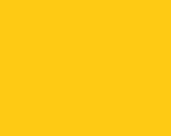 Paintbrush Studio Painters Palette Solid Cottons 121 182 Pineapple - Bright Yellow - Priced by the half yard