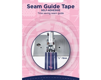 Seam Guide Washi Tape - Tacony - 39Inch long Blue Tape - .75 inch wide - sold by the each