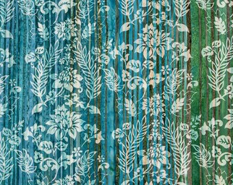Batik Express Yourself Color Bands -  BT 23027-286 Tropical Rainforest - Riley Blake Fabrics - Priced by the half yard