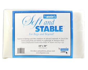 Soft N Stable by Annie - Sew-In Foam Stabilizer - 58-Inch Wide - choose length