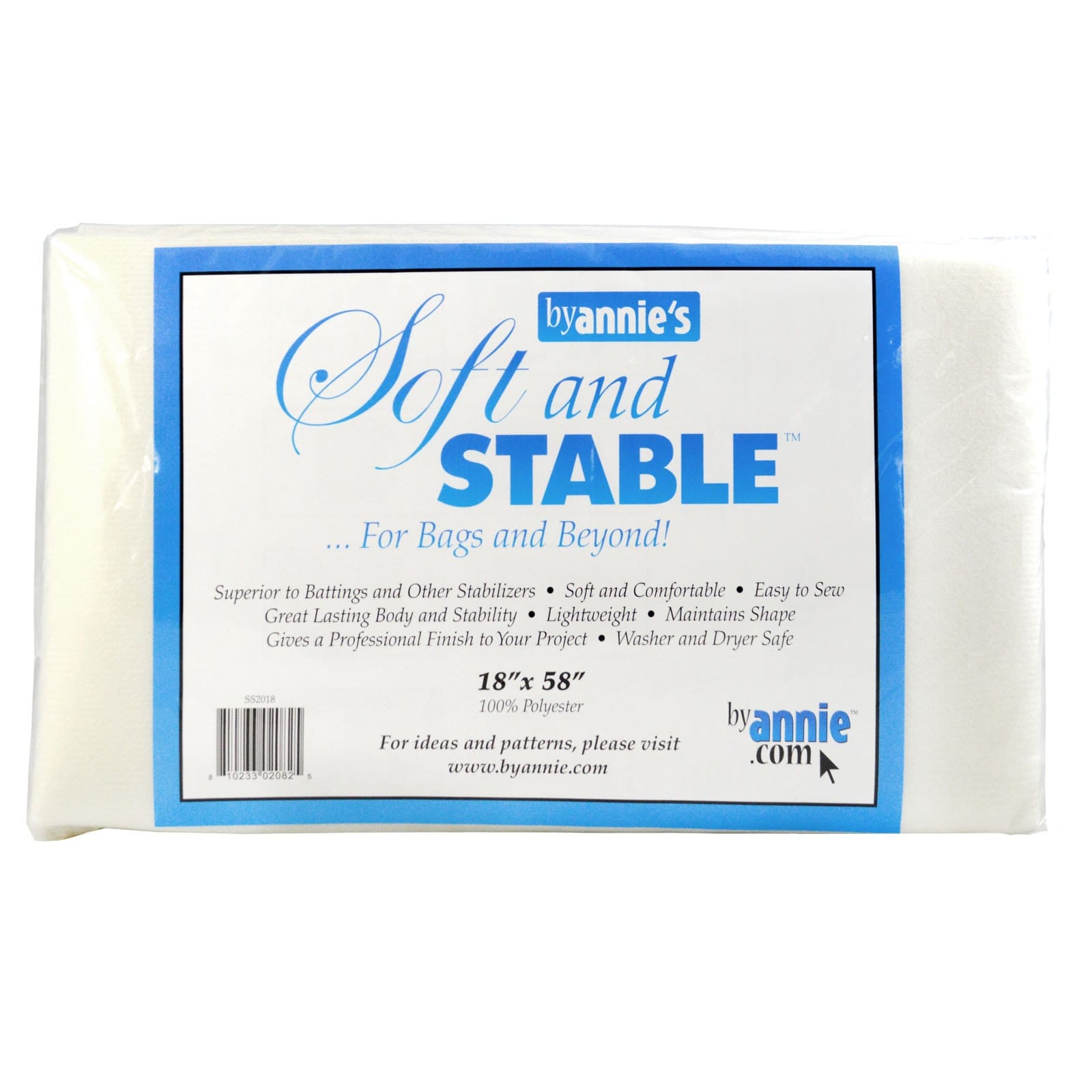 Soft N Stable by Annie Sew-in Foam Stabilizer 58-inch Wide Choose Length 