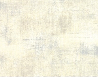 Cream Grunge by BasicGrey for Moda Fabrics 30150 270 Creamy White - Priced by the half yard