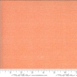Moda Fabric - Thatched by Robin Pickens 48626 136 Peach (orange) - Priced by the half yard