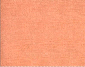 Moda Fabric - Thatched by Robin Pickens 48626 136 Peach (orange) - Priced by the half yard