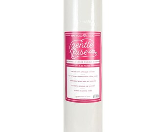 Gentle Fuse Applique double stick fusible web. - 20-Inch Roll sold by the 2-yard cut - White - Maywood Studio
