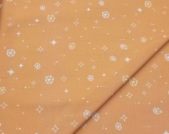 Moongate - Asteroids Nebula Orange by Christina Cameli from Maywood Studio Fabric - 9688 O - Priced by the half yard