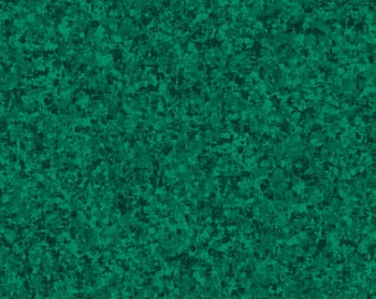 Spruce Blue Green Solid Textured Fabric - Quilting Treasures QT Basics Color Blend - 23528 GF - Priced by the 1/2 yard