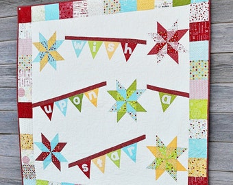 Wish Upon a Star Quilt - Featuring Sweetwater Wishes, Moda Fabric - Pattern by Lindsay Weight - DIY Kit