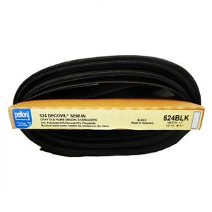 Decovil Sew-In - Pellon 524 - Black - Rigid Nonwoven Interfacing - Priced by the half yard, 17 inch wide -