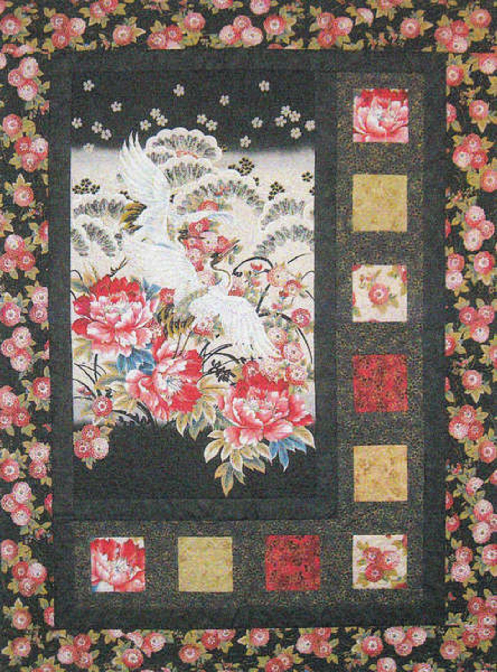 Panel Quilt Pattern Sidelights by Kari Nichols for Mountain Etsy