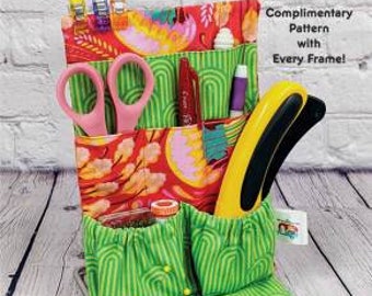 Sew Organized Stand Up Craft Sewing Organizer - Joanne Hillestad FQG 250- DIY Project - Pattern & Stand Up Frame Included
