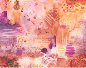 Floribunda - Can You Dig It 39808 12 Chrysanthemum  -  Blenders Watercolor  - Create Joy Project - Moda Fabrics - Priced by the half yard