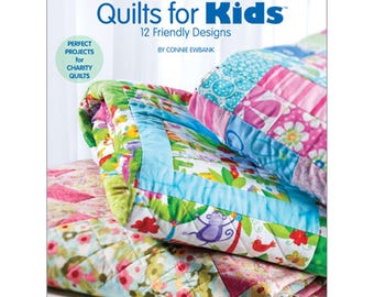 Quick & Easy Quilts for Kids - Author: Connie Ewbank - 12 Designs  Illustrated DRG1413361 Softcover - Color
