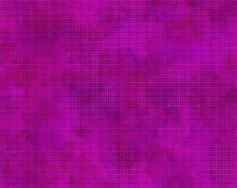 Dit Dot Evolution - 1DDE 7 - Fuschia Purple Pink Fabric - In the Beginning Fabric - Priced by the 1/2 yard