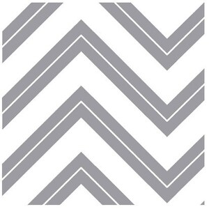 Chevron Fabric - Cruzin' Zig Zag by Barbara Jones of QuiltSoup for Henry Glass 5993 09 Grey - Priced by the 1/2 yard