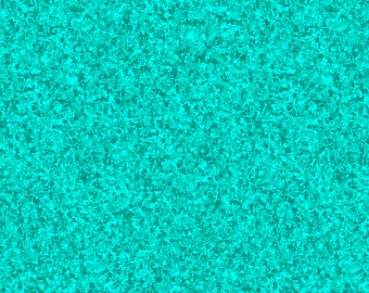 Turquoise - Blue Green Solid Textured Fabric - Quilting Treasures QT Basics Color Blend II - 23528 GQ Jadite - Priced by the 1/2 yard