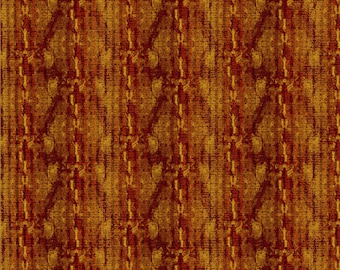 Floral Stripe Fabric - Metallic Stripe Fabric - Dreamscape - In The Beginning Jason Yenter 6JYD Red - Priced by the 1/2 yard