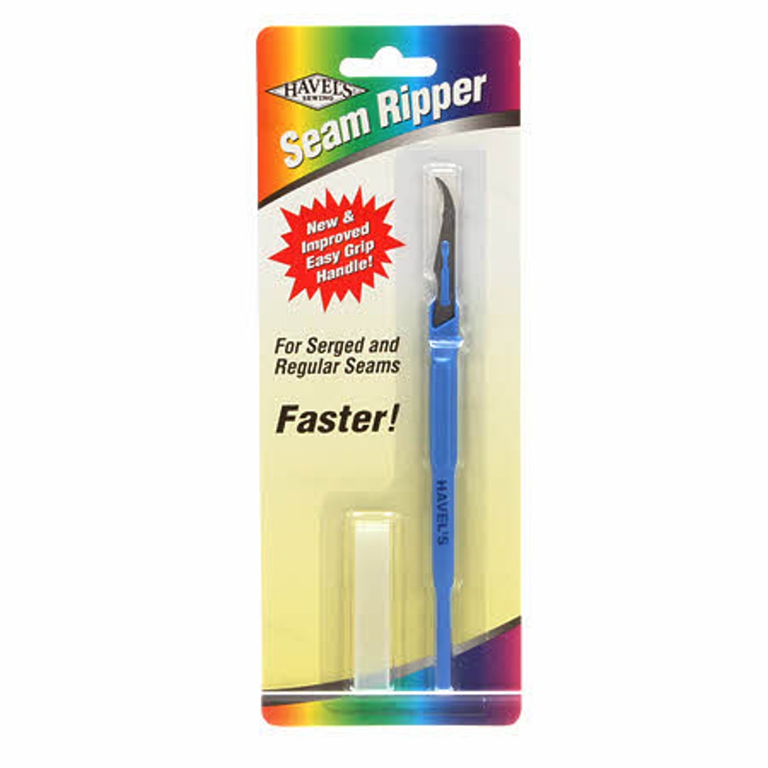 Havel's Seam Ripper Regular and Serged Seam Ripper Blue 18933 