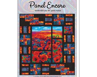 Encore Panel Pattern - Panel Pattern (36") Wing and a Prayer Design 196 - Paper Pattern/Instructions