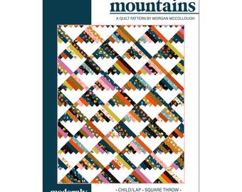 Quilt Pattern - Scrap Mountain MOM 035 - DIY Multiple Sizes
